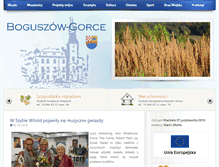 Tablet Screenshot of boguszow-gorce.pl