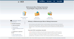 Desktop Screenshot of eboi.boguszow-gorce.pl